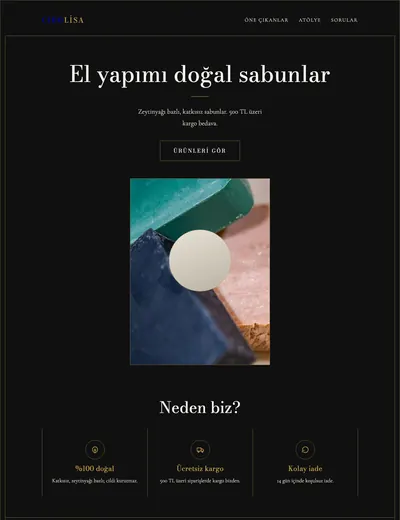 Saten temasının ana sayfası