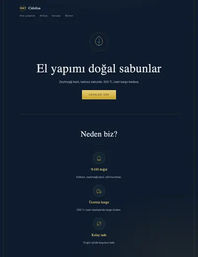 Mücevher temasının ana sayfası