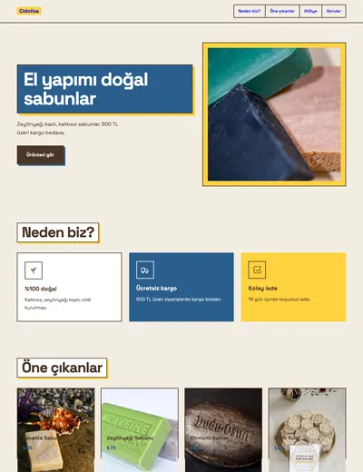 Kutu Kutu temasının ana sayfası