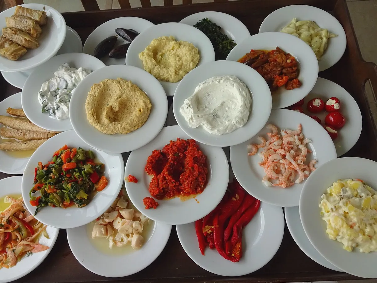 Meze tabağı